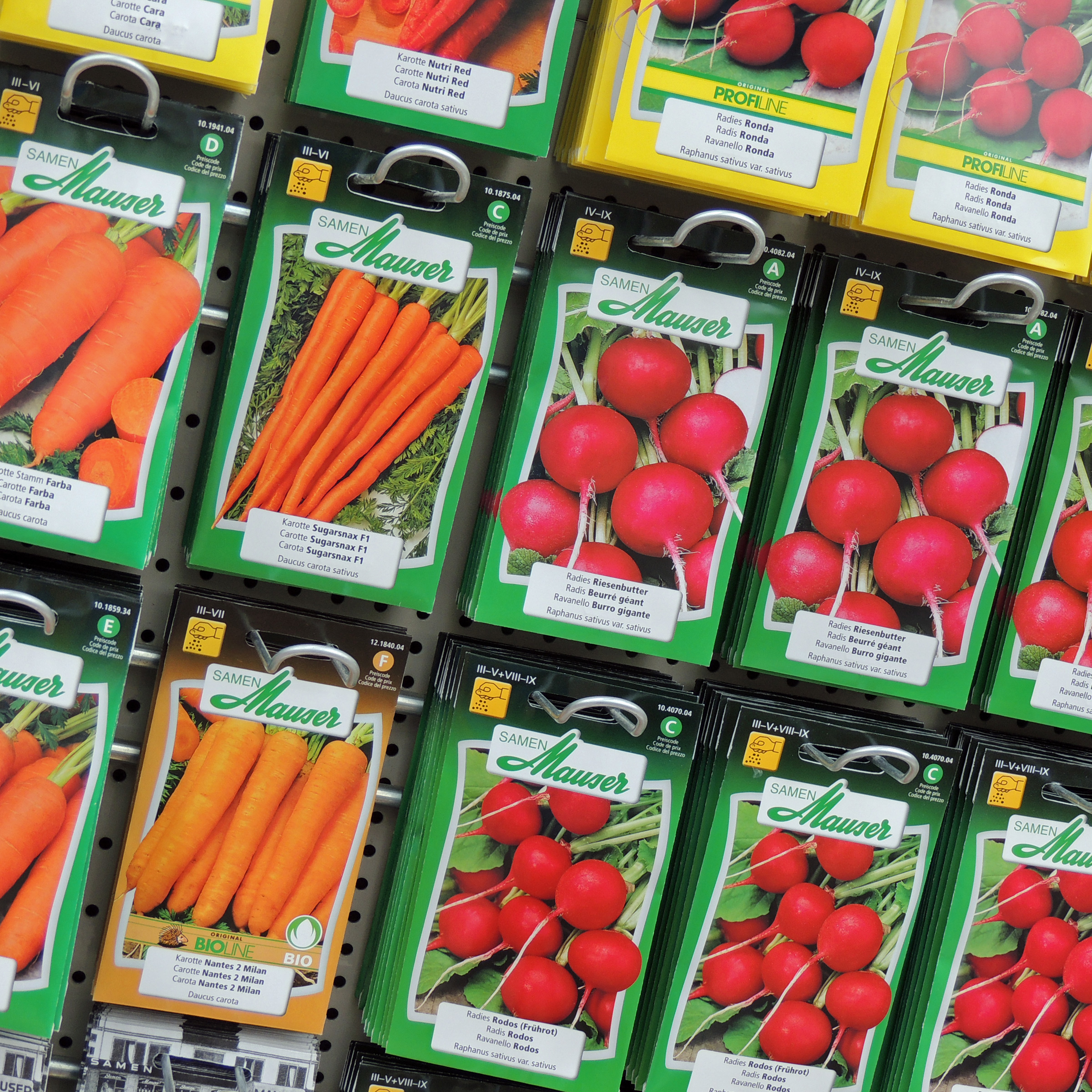 Rasen und Saatgut- eine riesige Auswahl im Gartencenter Zulauf