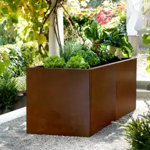 Schichtaufbau und Erstbepflanzung